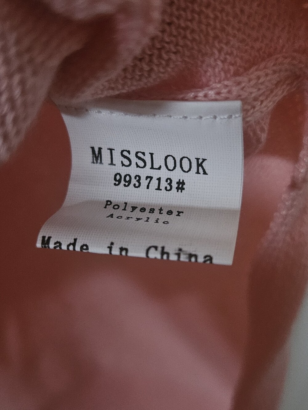Miss Look High-Low Sweater - Picture 5 of 6